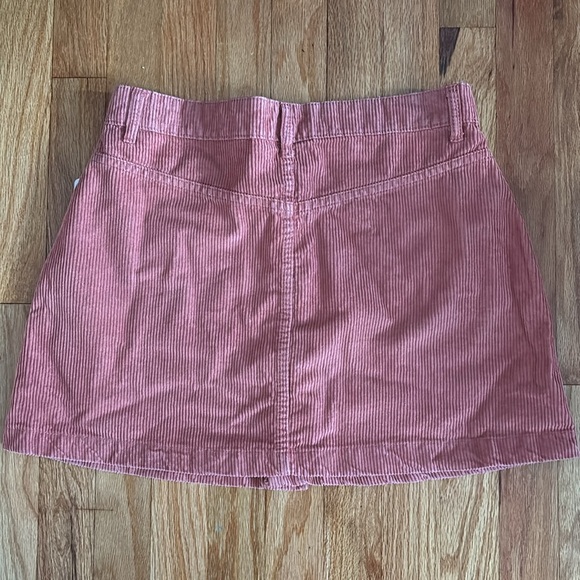 Free People Corduroy Mini Skirt Button Down - Picture 6 of 8